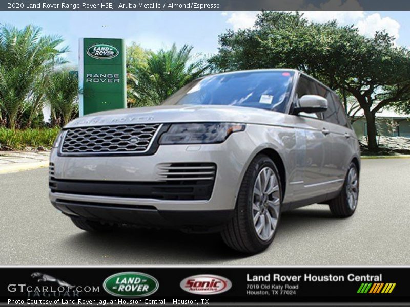Aruba Metallic / Almond/Espresso 2020 Land Rover Range Rover HSE