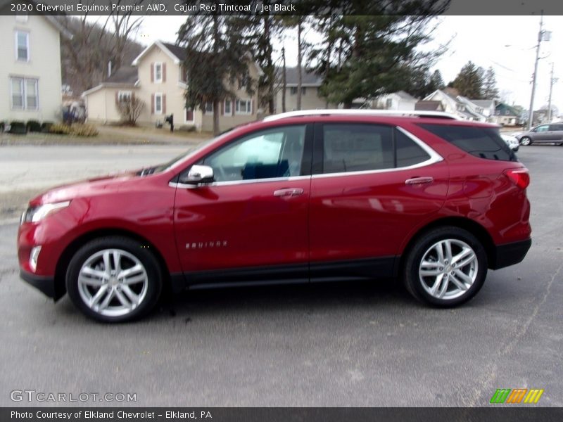 Cajun Red Tintcoat / Jet Black 2020 Chevrolet Equinox Premier AWD