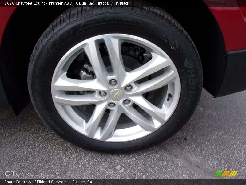 Cajun Red Tintcoat / Jet Black 2020 Chevrolet Equinox Premier AWD