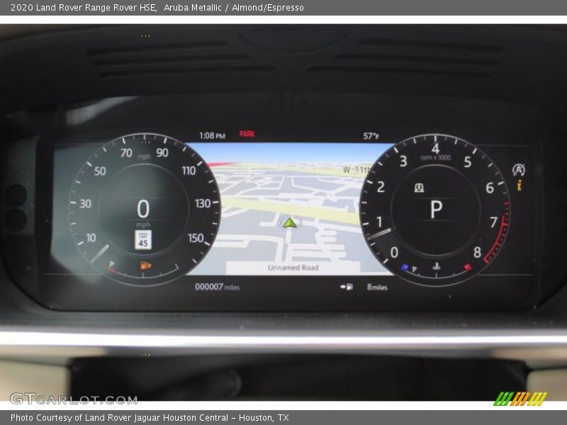 Aruba Metallic / Almond/Espresso 2020 Land Rover Range Rover HSE