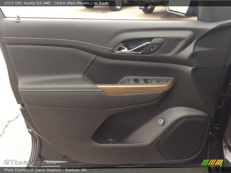 Carbon Black Metallic / Jet Black 2020 GMC Acadia SLE AWD