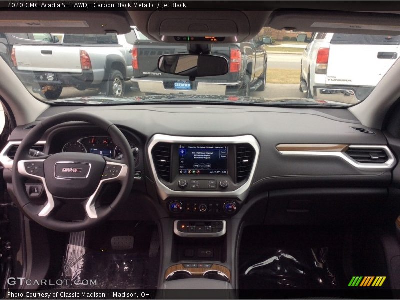 Carbon Black Metallic / Jet Black 2020 GMC Acadia SLE AWD