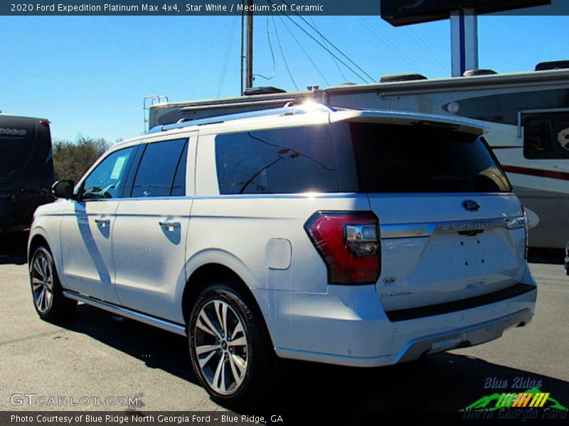 Star White / Medium Soft Ceramic 2020 Ford Expedition Platinum Max 4x4