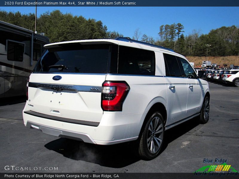 Star White / Medium Soft Ceramic 2020 Ford Expedition Platinum Max 4x4