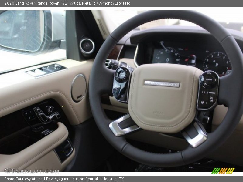 Aruba Metallic / Almond/Espresso 2020 Land Rover Range Rover HSE
