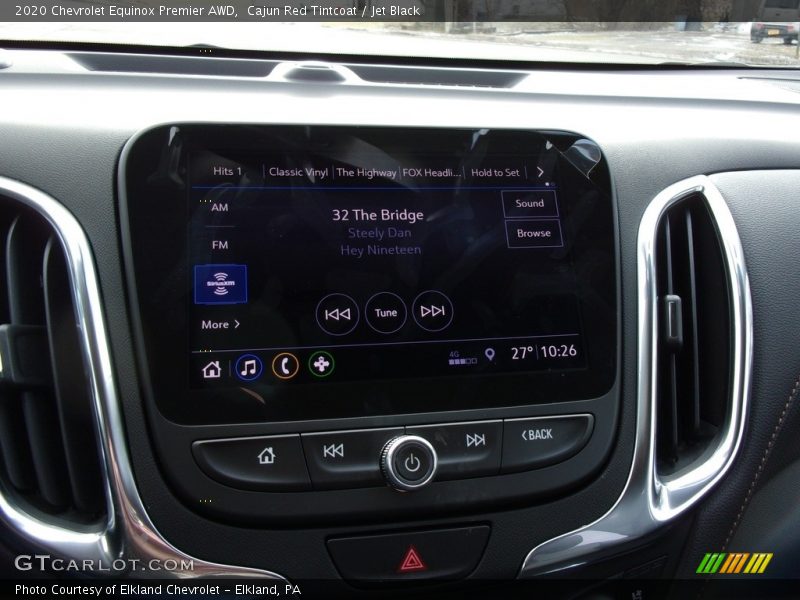 Cajun Red Tintcoat / Jet Black 2020 Chevrolet Equinox Premier AWD