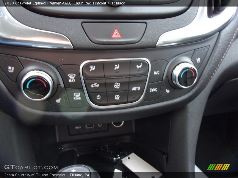 Cajun Red Tintcoat / Jet Black 2020 Chevrolet Equinox Premier AWD