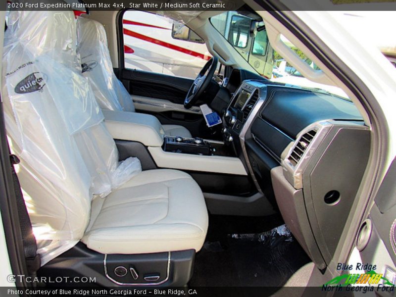 Star White / Medium Soft Ceramic 2020 Ford Expedition Platinum Max 4x4