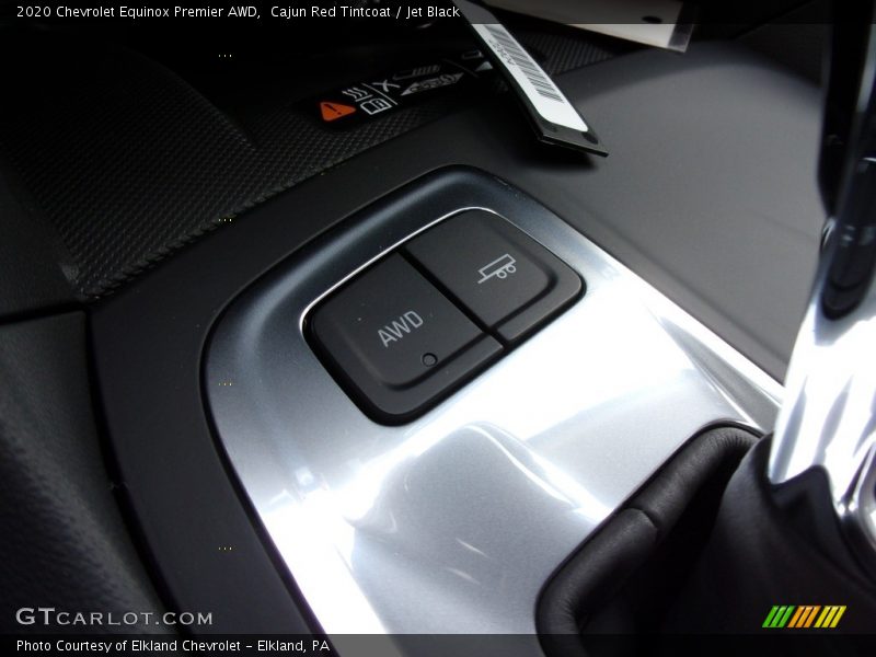 Cajun Red Tintcoat / Jet Black 2020 Chevrolet Equinox Premier AWD
