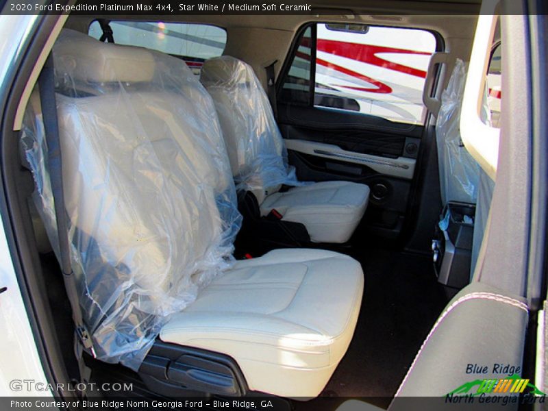 Star White / Medium Soft Ceramic 2020 Ford Expedition Platinum Max 4x4