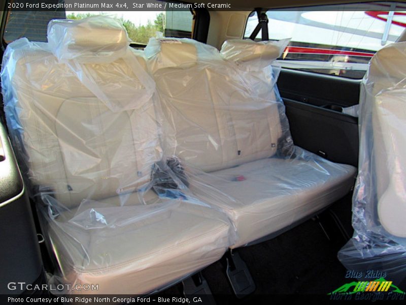 Star White / Medium Soft Ceramic 2020 Ford Expedition Platinum Max 4x4