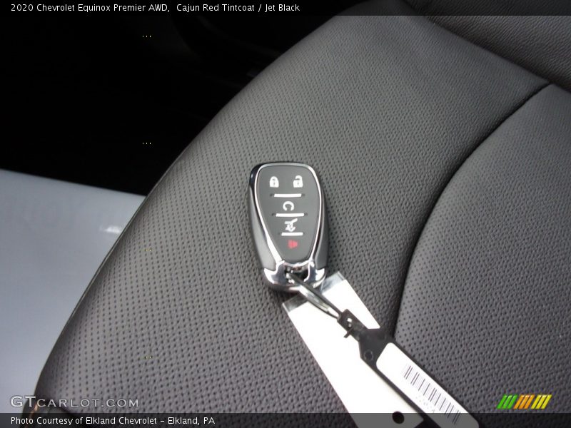 Cajun Red Tintcoat / Jet Black 2020 Chevrolet Equinox Premier AWD