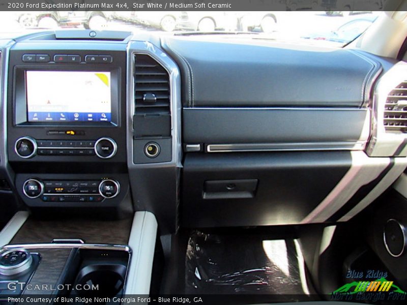 Star White / Medium Soft Ceramic 2020 Ford Expedition Platinum Max 4x4