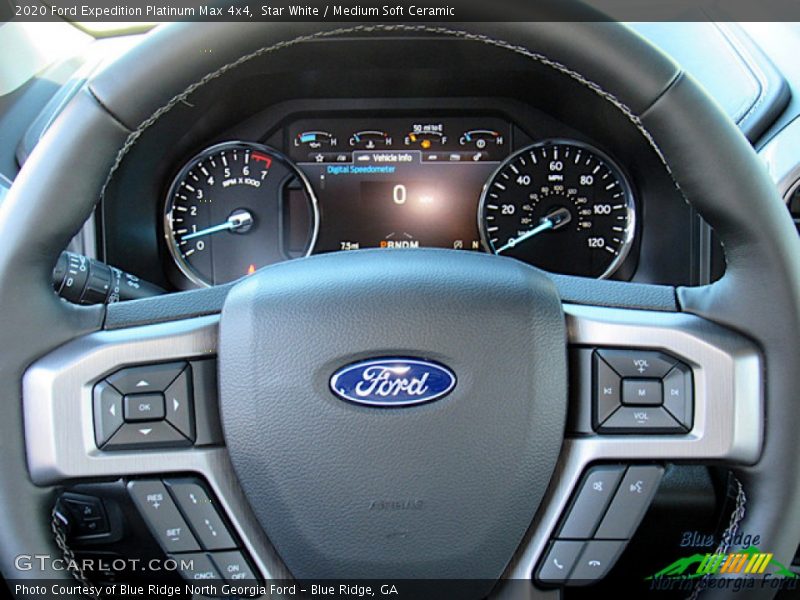 Star White / Medium Soft Ceramic 2020 Ford Expedition Platinum Max 4x4