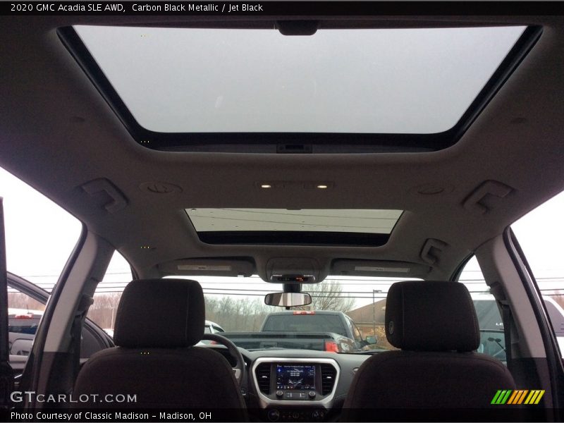 Carbon Black Metallic / Jet Black 2020 GMC Acadia SLE AWD
