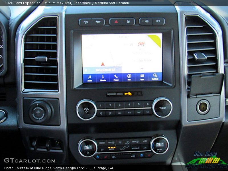 Star White / Medium Soft Ceramic 2020 Ford Expedition Platinum Max 4x4
