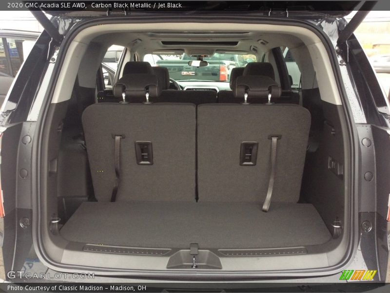 Carbon Black Metallic / Jet Black 2020 GMC Acadia SLE AWD