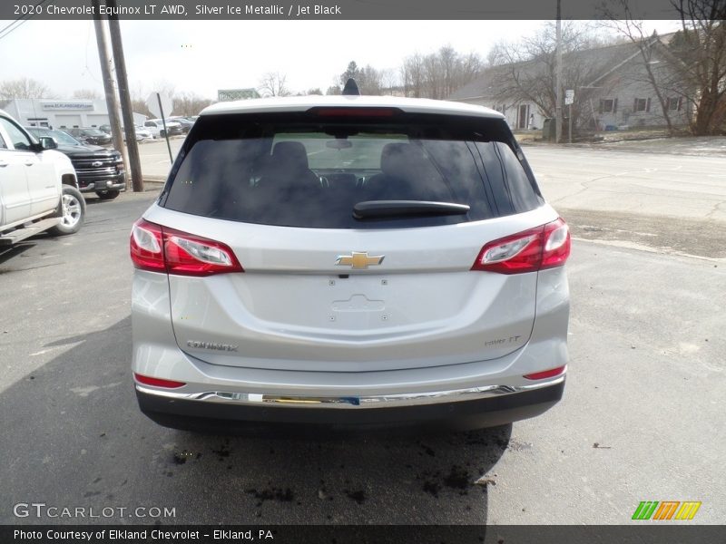 Silver Ice Metallic / Jet Black 2020 Chevrolet Equinox LT AWD