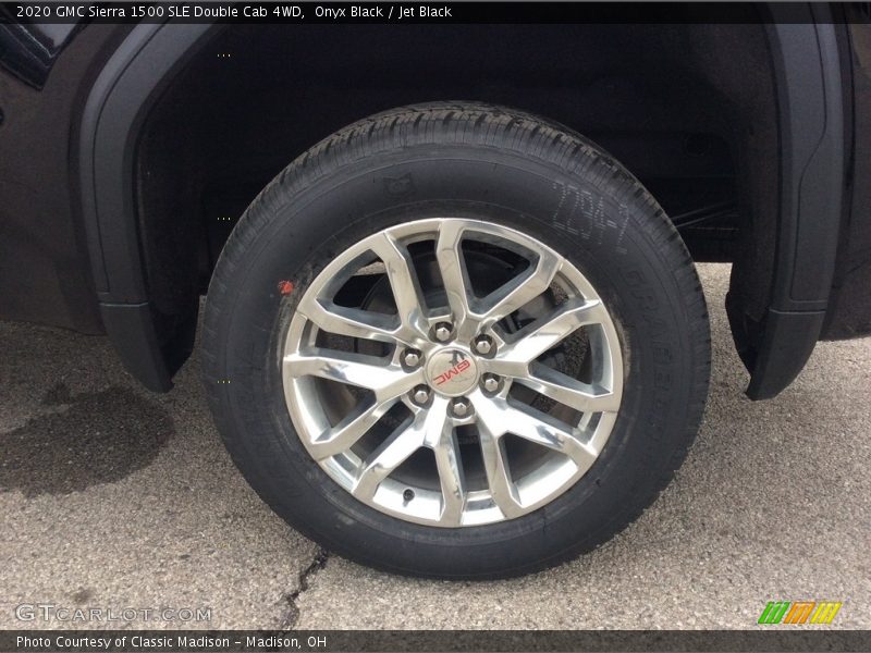 Onyx Black / Jet Black 2020 GMC Sierra 1500 SLE Double Cab 4WD