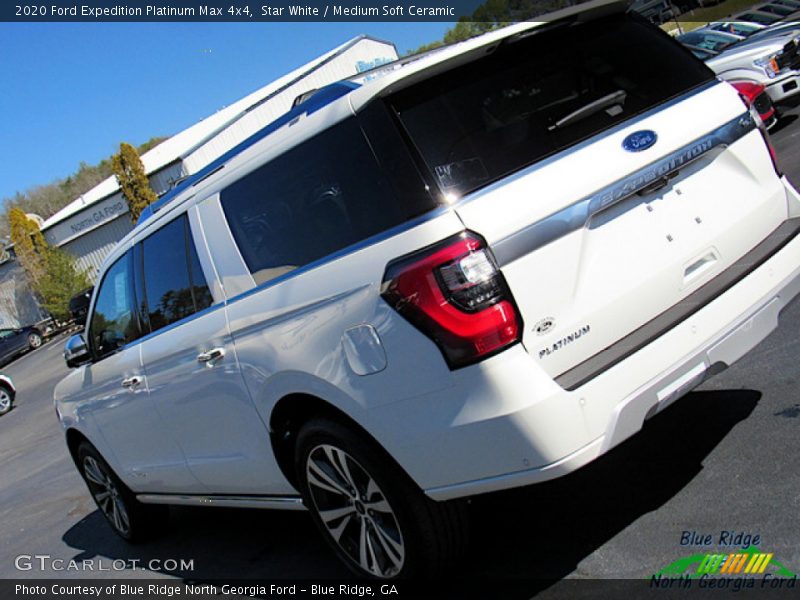 Star White / Medium Soft Ceramic 2020 Ford Expedition Platinum Max 4x4