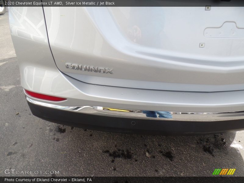 Silver Ice Metallic / Jet Black 2020 Chevrolet Equinox LT AWD