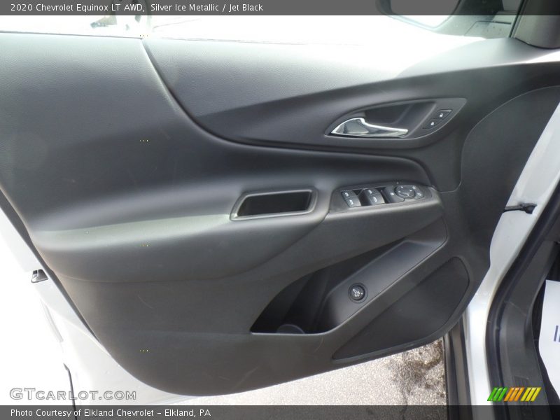 Silver Ice Metallic / Jet Black 2020 Chevrolet Equinox LT AWD