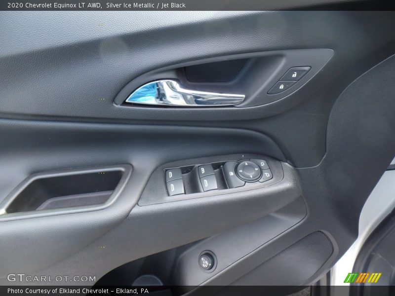 Silver Ice Metallic / Jet Black 2020 Chevrolet Equinox LT AWD