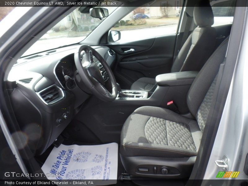 Silver Ice Metallic / Jet Black 2020 Chevrolet Equinox LT AWD