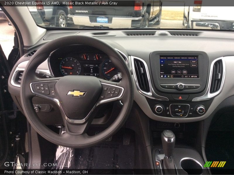 Mosaic Black Metallic / Ash Gray 2020 Chevrolet Equinox LS AWD