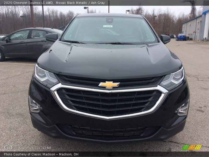 Mosaic Black Metallic / Ash Gray 2020 Chevrolet Equinox LS AWD