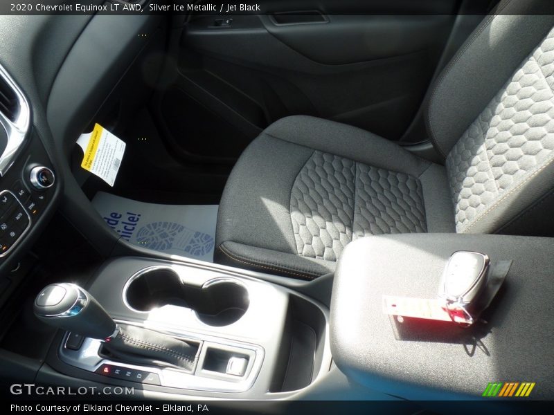 Silver Ice Metallic / Jet Black 2020 Chevrolet Equinox LT AWD