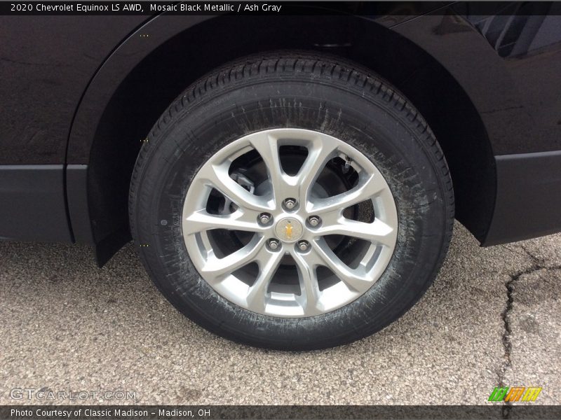 Mosaic Black Metallic / Ash Gray 2020 Chevrolet Equinox LS AWD
