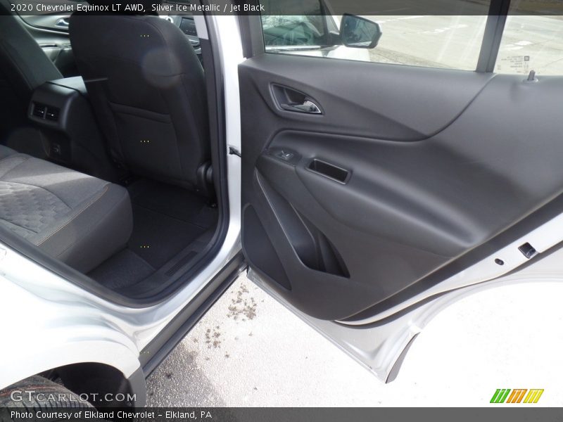 Silver Ice Metallic / Jet Black 2020 Chevrolet Equinox LT AWD