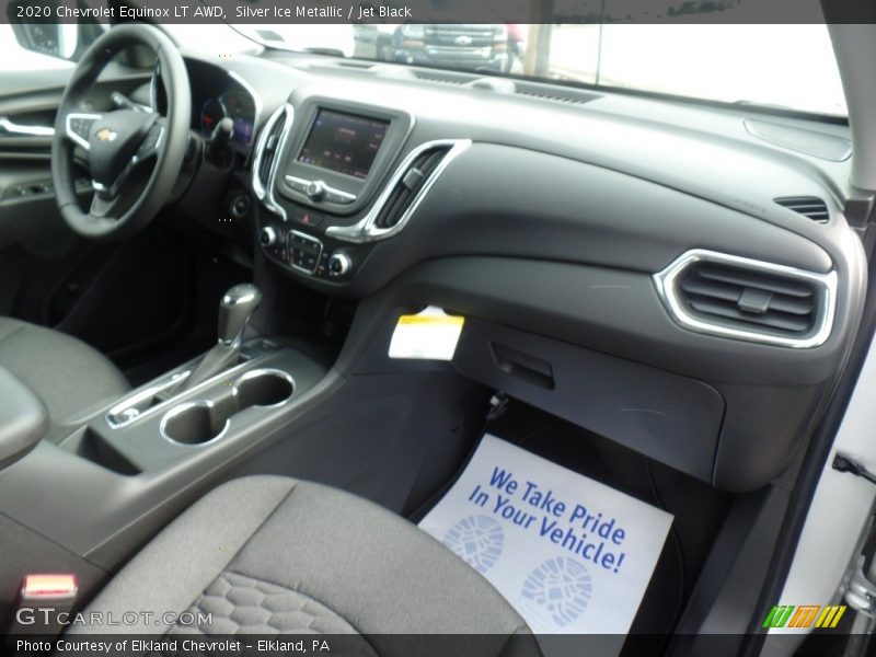 Silver Ice Metallic / Jet Black 2020 Chevrolet Equinox LT AWD