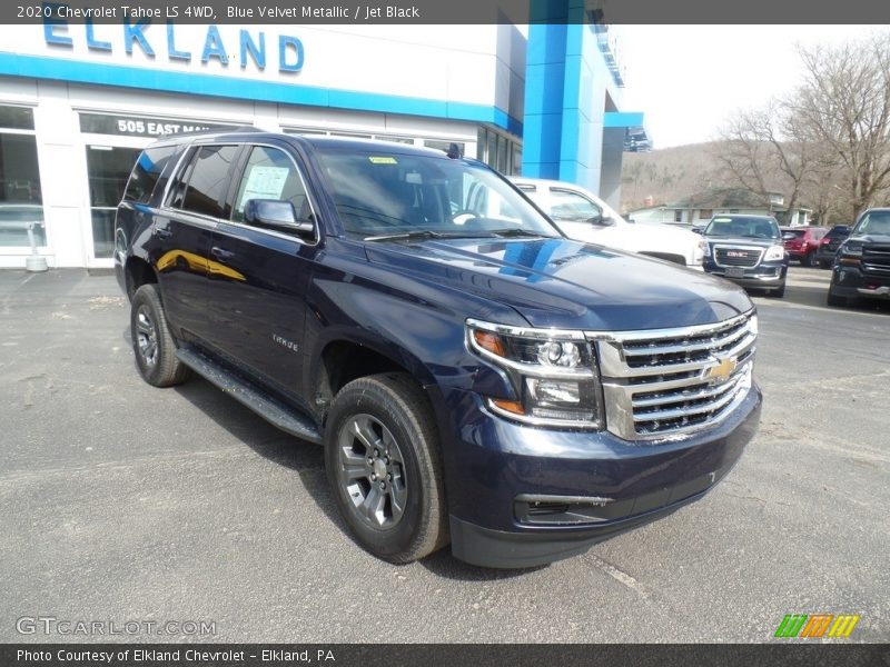 Blue Velvet Metallic / Jet Black 2020 Chevrolet Tahoe LS 4WD