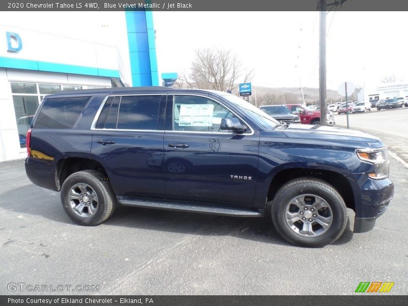 Blue Velvet Metallic / Jet Black 2020 Chevrolet Tahoe LS 4WD
