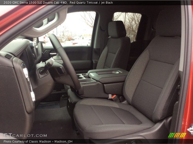 Red Quartz Tintcoat / Jet Black 2020 GMC Sierra 1500 SLE Double Cab 4WD