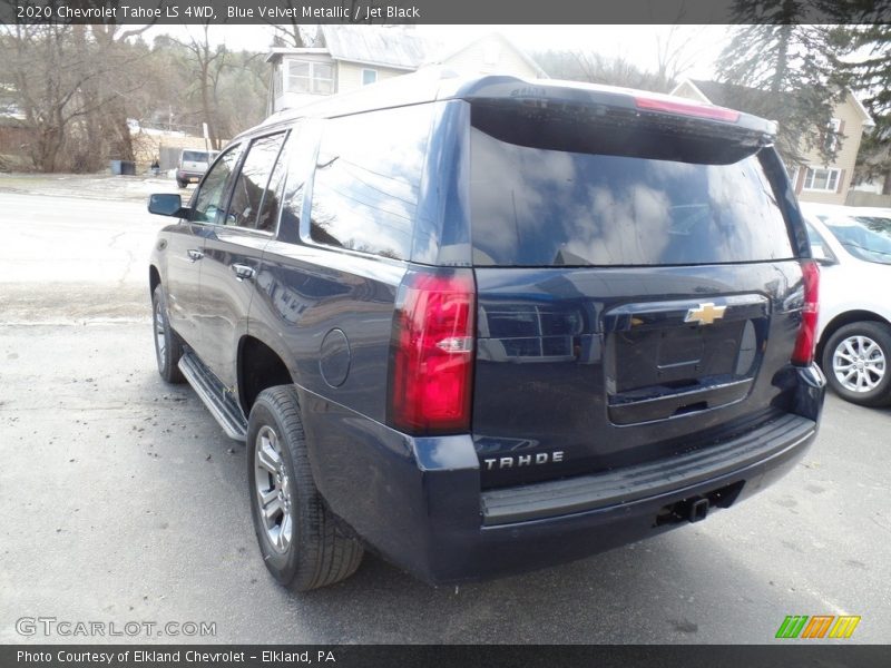 Blue Velvet Metallic / Jet Black 2020 Chevrolet Tahoe LS 4WD