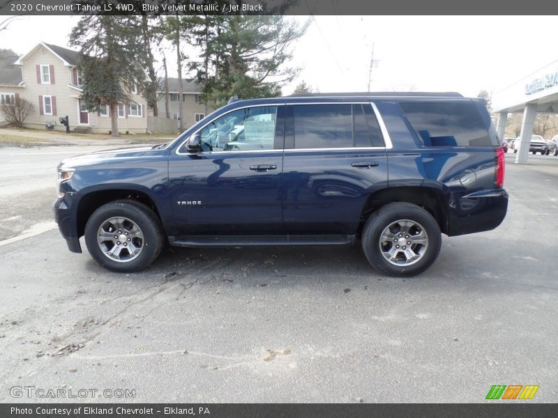 Blue Velvet Metallic / Jet Black 2020 Chevrolet Tahoe LS 4WD