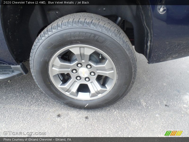 Blue Velvet Metallic / Jet Black 2020 Chevrolet Tahoe LS 4WD