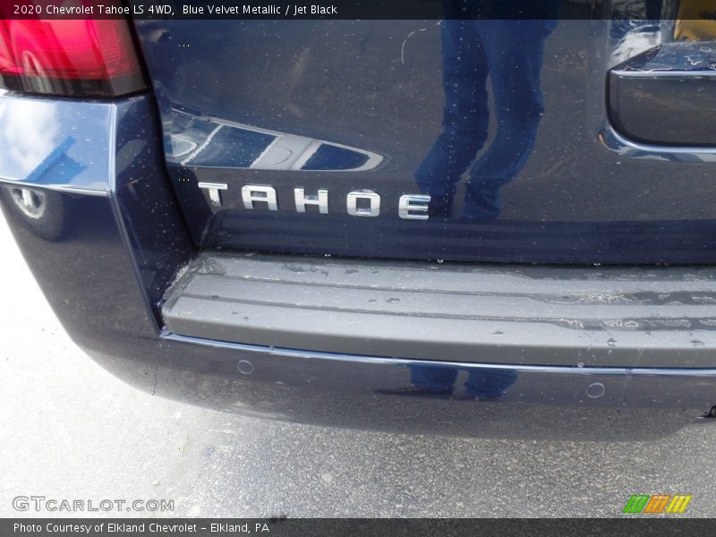 Blue Velvet Metallic / Jet Black 2020 Chevrolet Tahoe LS 4WD