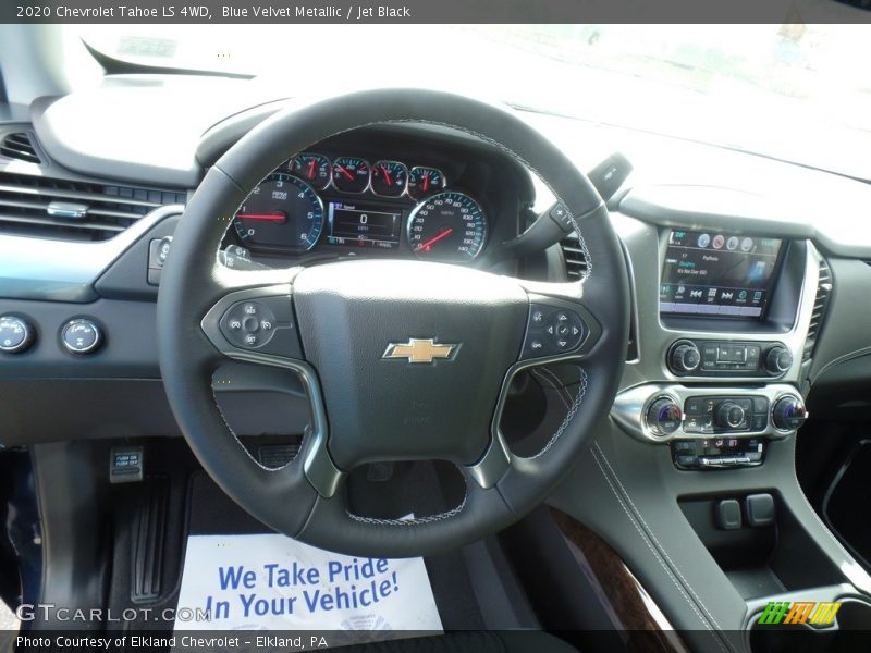 Blue Velvet Metallic / Jet Black 2020 Chevrolet Tahoe LS 4WD