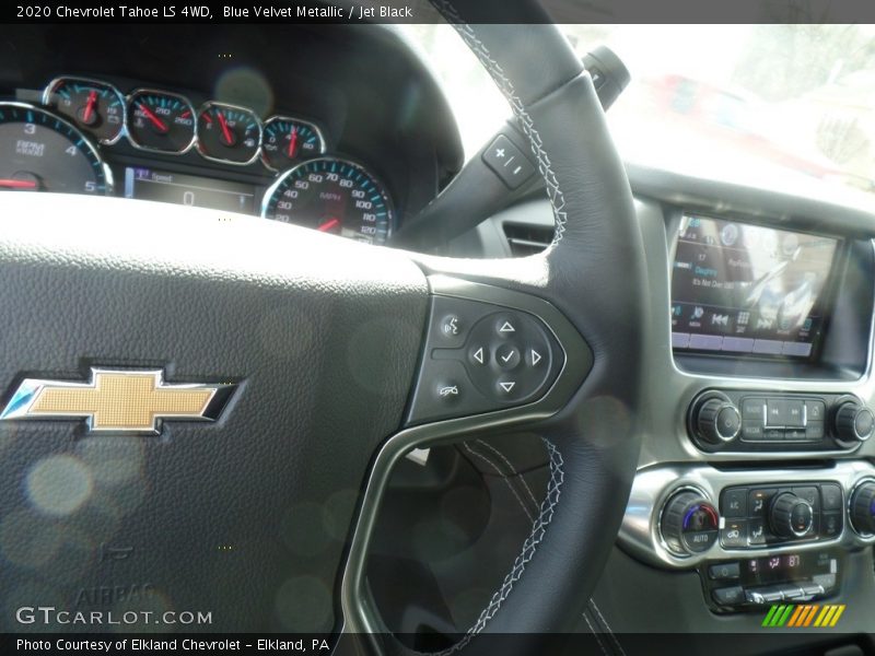 Blue Velvet Metallic / Jet Black 2020 Chevrolet Tahoe LS 4WD
