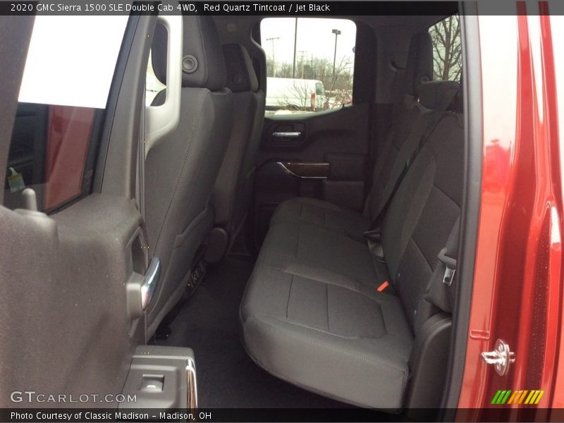 Red Quartz Tintcoat / Jet Black 2020 GMC Sierra 1500 SLE Double Cab 4WD