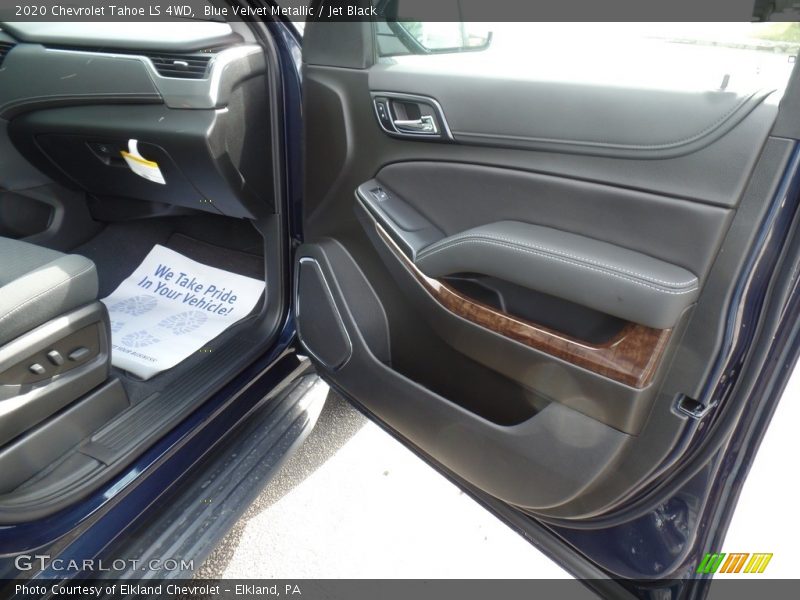 Blue Velvet Metallic / Jet Black 2020 Chevrolet Tahoe LS 4WD
