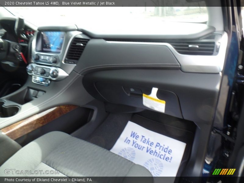 Blue Velvet Metallic / Jet Black 2020 Chevrolet Tahoe LS 4WD
