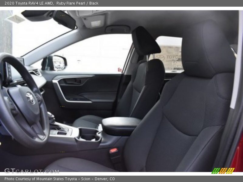 Ruby Flare Pearl / Black 2020 Toyota RAV4 LE AWD