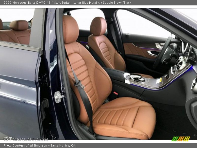  2020 C AMG 43 4Matic Sedan Saddle Brown/Black Interior