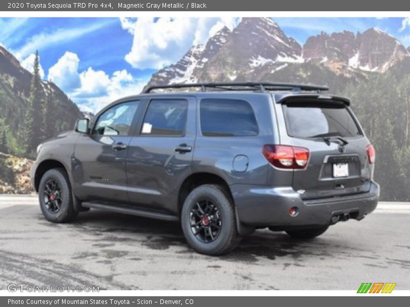 Magnetic Gray Metallic / Black 2020 Toyota Sequoia TRD Pro 4x4