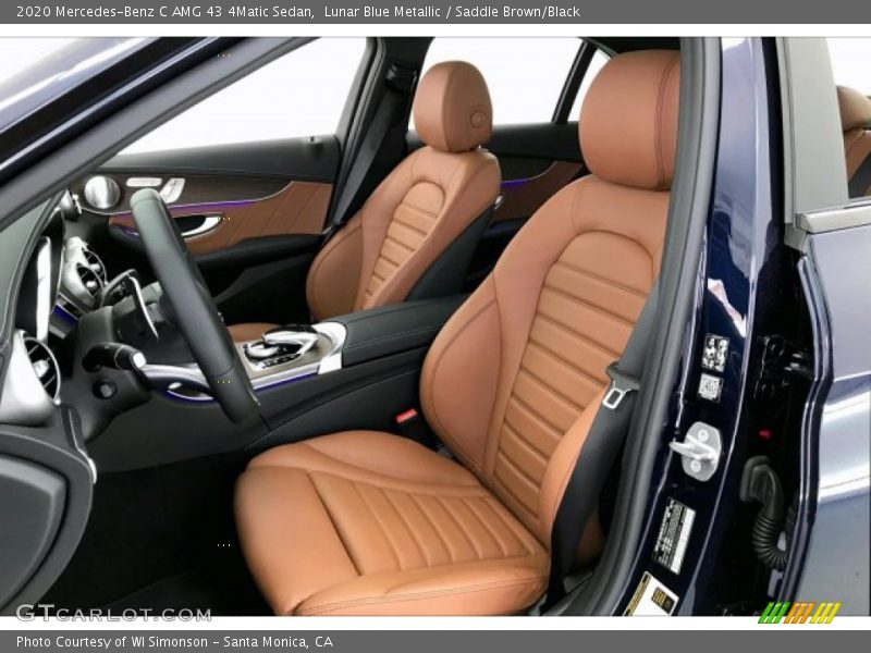 Front Seat of 2020 C AMG 43 4Matic Sedan